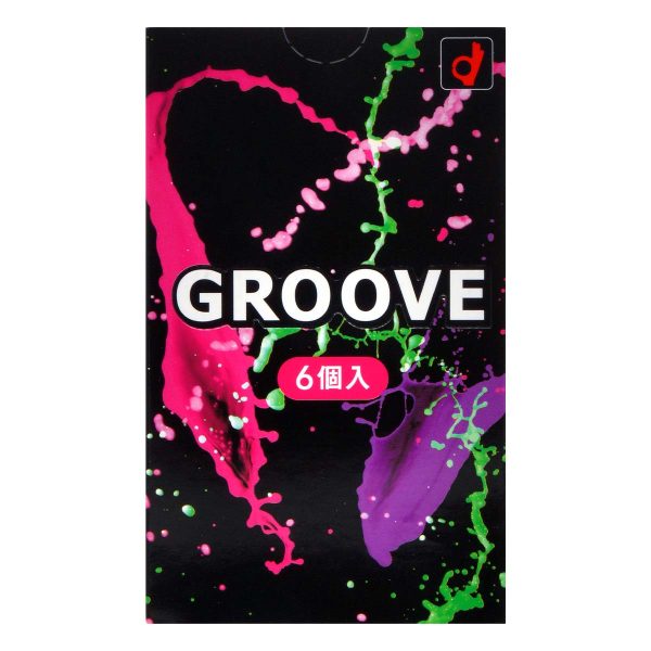 Okamoto 岡本 GROOVE 雙層潤滑劑 (日本版) 6 片 乳膠安全套：圖片 2