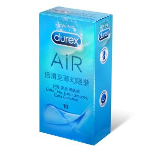 Durex 杜蕾斯 倍滑至薄幻隱裝 10 片裝 乳膠安全套