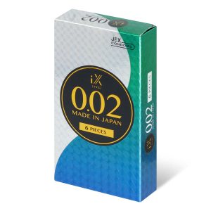 JEX iX 0.02 6 片裝 PU 安全套